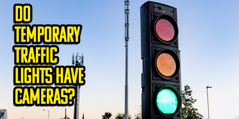Do temporary traffic lights have camers? - website article banner image