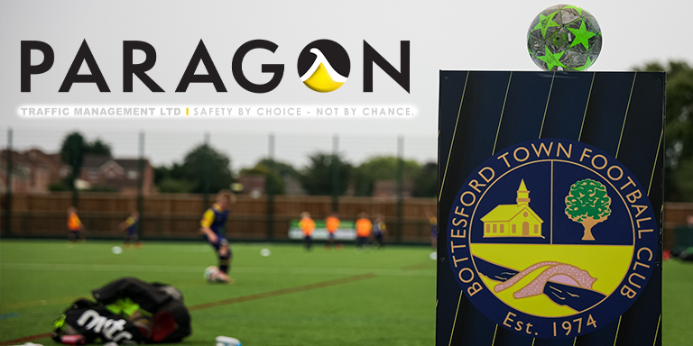 Paragon Traffic Management Company Sponsors The Bottesford Football Club
