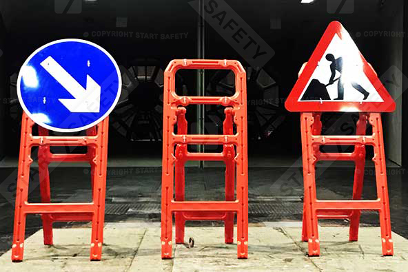 plastic traffic sign frames