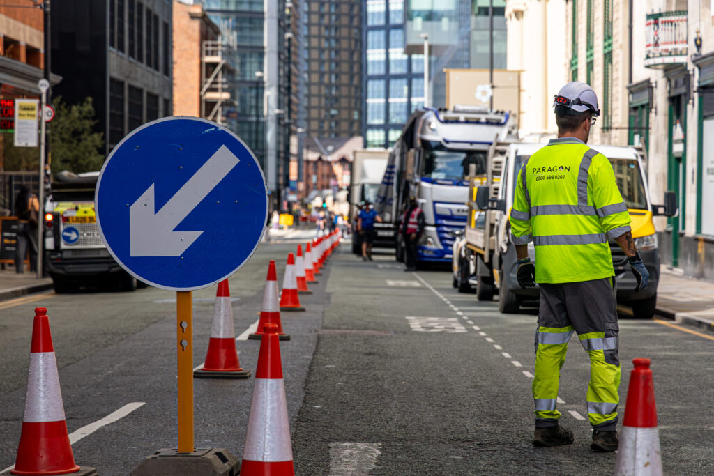 Lane Closure for Manchester Event